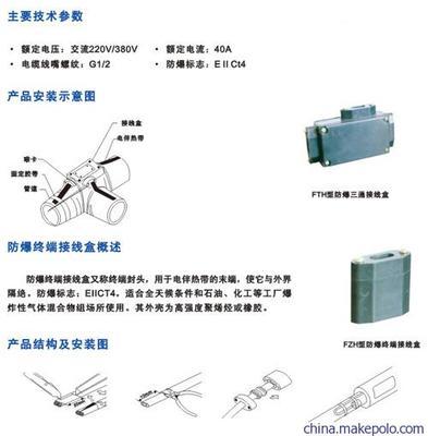 新瑞侃防爆T型接线盒 伴热系统安全连接的首选方案